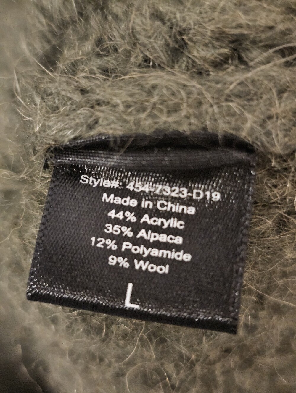 Jenni Kayne Cocoon Cardigan | Olive Green | L | Alpaca Wool Blend - Picture 8 of 11